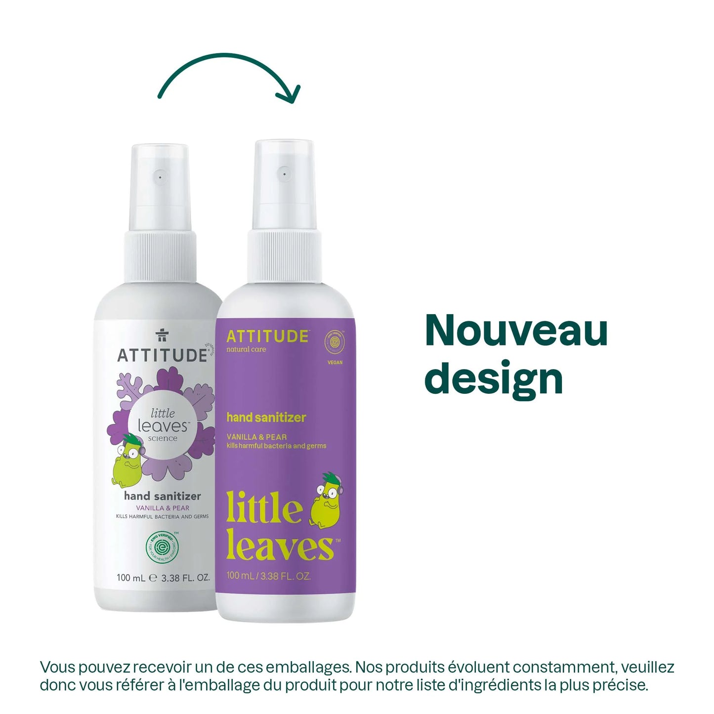 Désinfectant pour mains - Poire et vanille