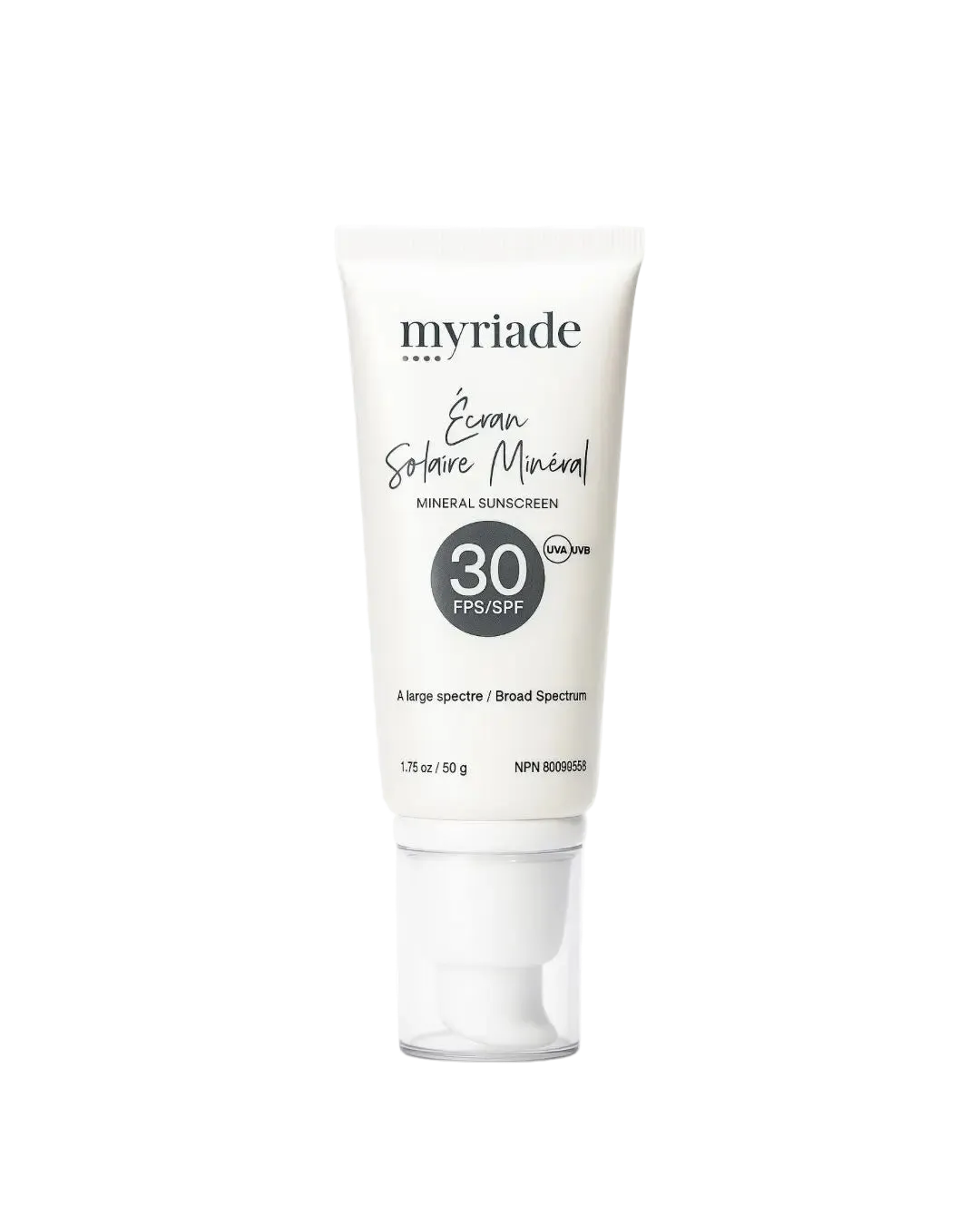 Crème solaire minérale