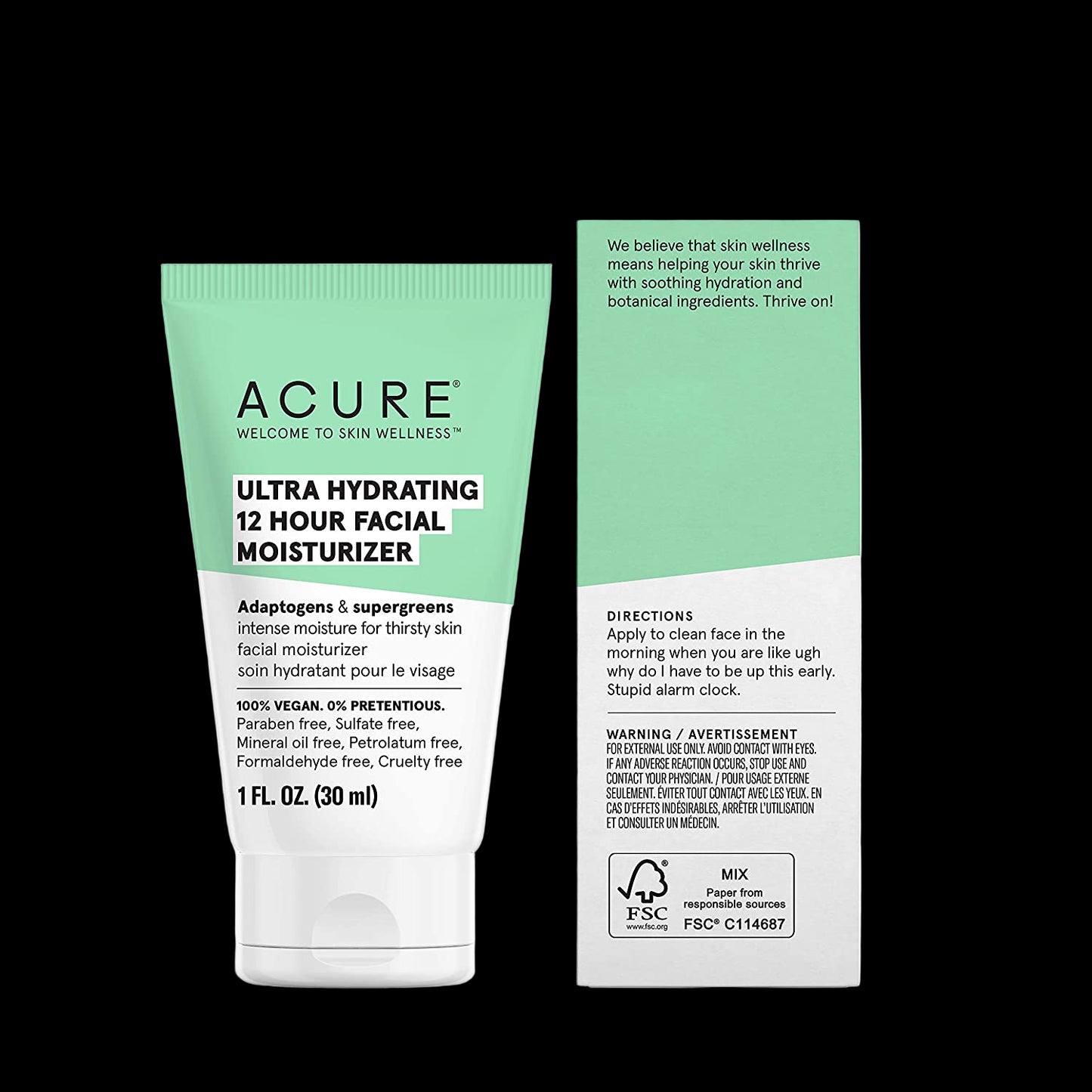 Crème Ultra Hydratante Intense 12 heures