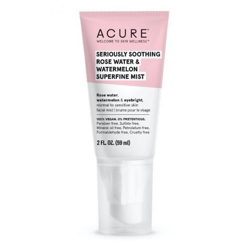 acure Bruine superfine Seriously Soothing Rose Water & Watermelon