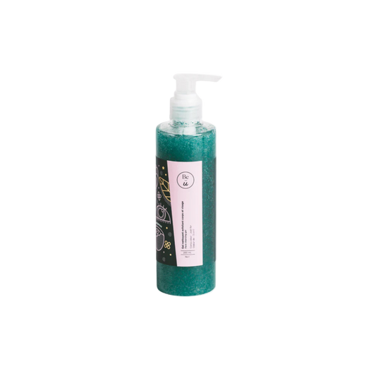Gel nettoyant exfoliant pour le corps