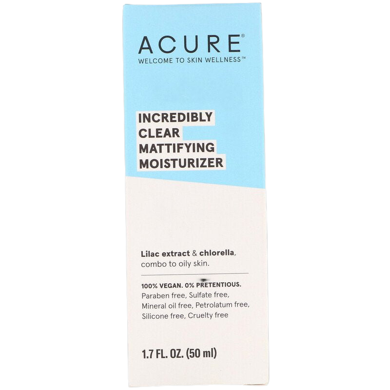 Hydratant matifiant Incredibly Clear