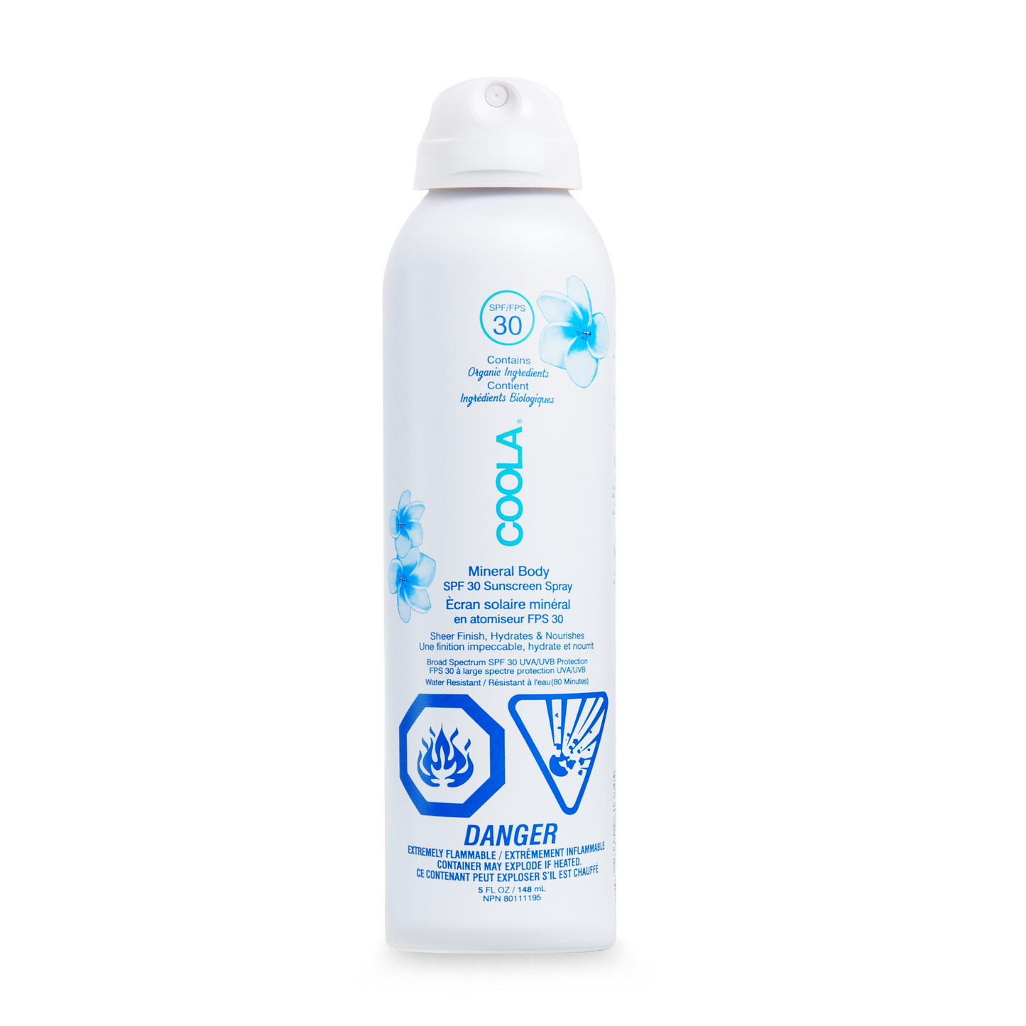 Spray solaire sans parfum Mineral Body SPF 30