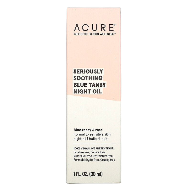 Huile de nuit Blue Tansy Seriously Soothing