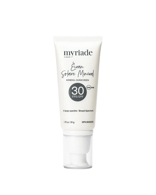 Crème solaire minérale