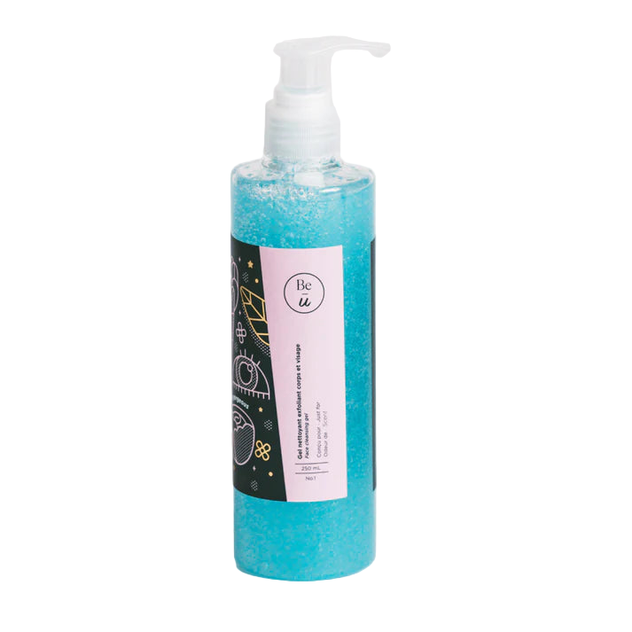 Gel nettoyant exfoliant pour le corps