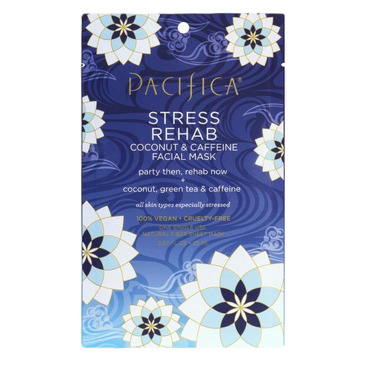 Masque en feuille Stress Rehab Coconut & Caffeine