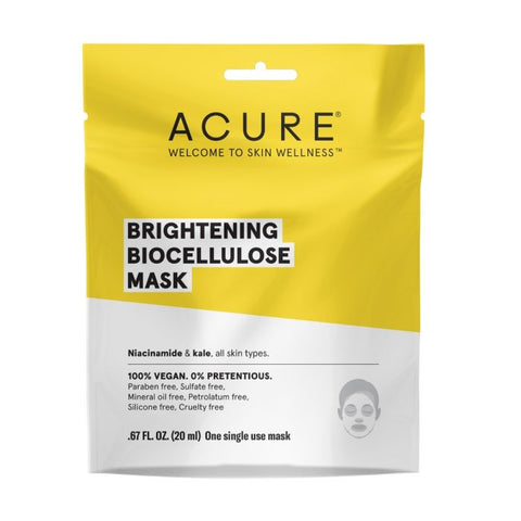 Masque en feuille Biocellulose Brightening