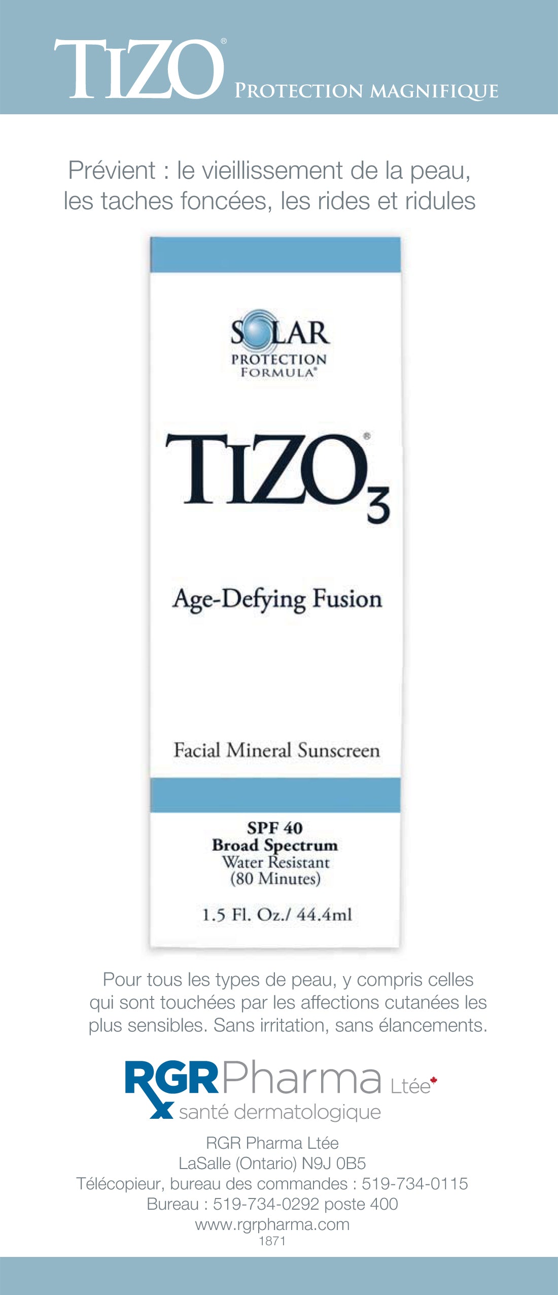 ECRAN SOLAIRE MINERAL TIZO MINERAL SUNSCREEN STUDIO SKYN