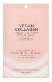 Masque en feuille collagène vegan
