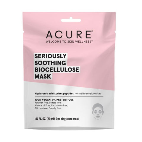 Masque en feuille Biocellulose Seriously Soothing